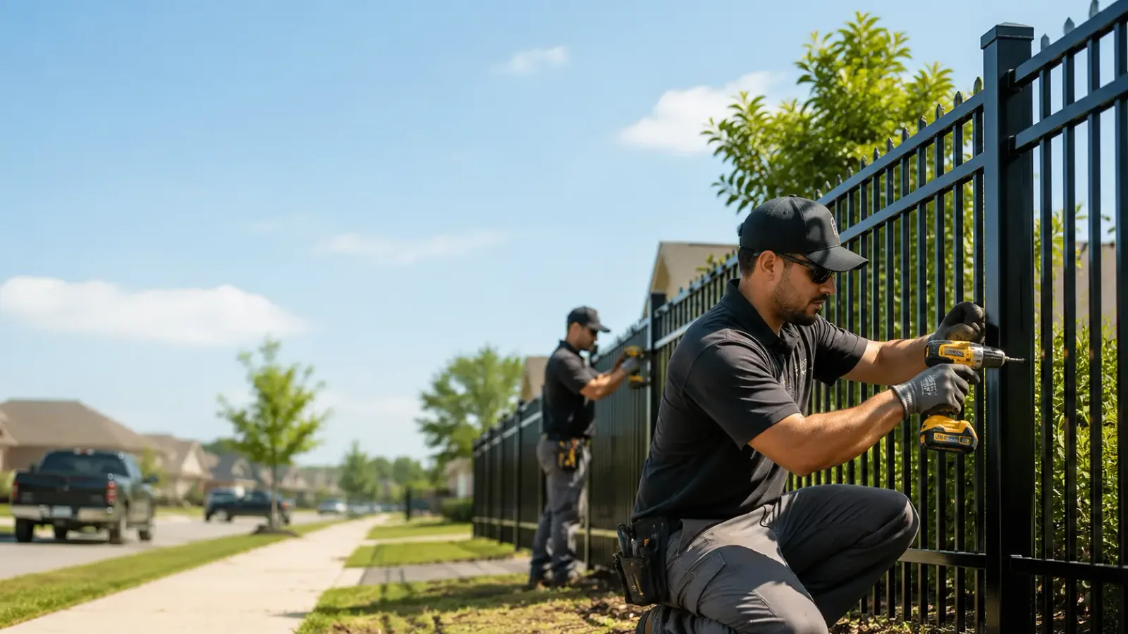 Metal Fence Installation in Bertha, MN